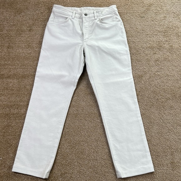 R.M. Williams Men's Pants 32R Cream Drill Cotton Made in Australia‎ TJ180 - Picture 1 of 12